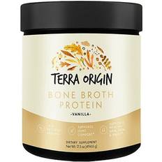 Vitamins & Supplements Terra Origin Bone Broth Protein Powder Vanilla 17.5 oz