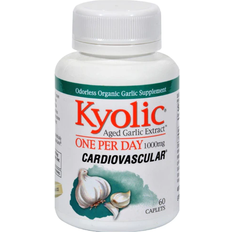 Kyolic Aged Garlic Extract One Per Day Cardiovascular 1000 mg 60 Caplets