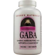 Gaba 750mg Source Naturals GABA 750 mg 180 Pcs 180 st