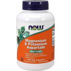 Magnesium aspartate Now Foods MAGNESIUM & POTASSIUM ASPARTATE 120 stk