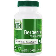 Health Thru Nutrition Berberine HCL Healthy Glucose Metabolism 500 mg. 120 Vegetable Capsule(s)