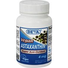 Deva Nutrition Vegan Astaxanthin Super Anti-Oxidant 4 mg. 30 Softgels