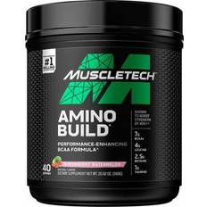 BCAA Aminosyror på rea Muscletech Amino Build BCAA Formula Strawberry Watermelon 40 Servings Amino Acids & BCAAs