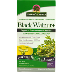 Vitamins & Supplements Nature's Answer Black Walnut& Wormwood 90ea