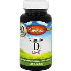 Carlson Vitamin D3 5000 IU 120 Softgels