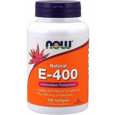 NOW Foods Natural E-400 100 Softgels 100 Stk.