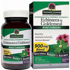 Nature's Answer Echinacea and Goldenseal 60 Vegetarian Capsules