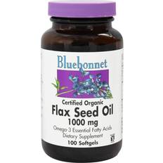 Bluebonnet Nutrition Flax Seed Oil 1000 mg 100 Softgels