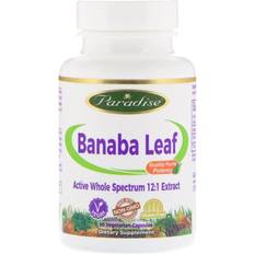 Paradise Herbs Banaba Leaf, 60 Vegetarian Capsules