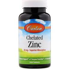 Carlson Chelated Zinc 30 mg 250 Tablets