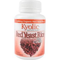 Kyolic Aged Garlic Extract Red Yeast Rice plus CoQ10 1200 mg 75 Capsules