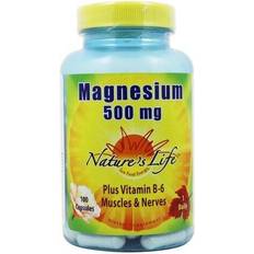 Magnesium 500 mg Nature's Life Magnesium 500 mg 100 Capsules