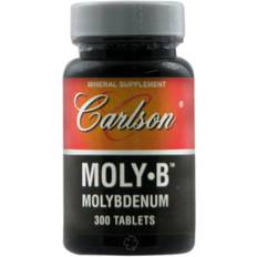 Molybdenum hälsokost och kosttillskott Carlson Labs Moly-B Molybdenum 500 mcg. 300 Tablets