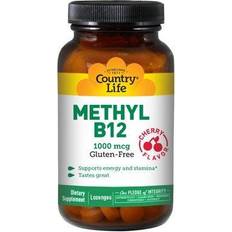 Country Life Methyl B12 Cherry 1000 mcg 60 Lozenges