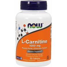 NOW Foods L-Carnitine 1000mg 50 tablets