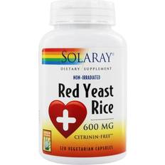 Red yeast Solaray Red Yeast Rice 600 mg 120 VegCaps