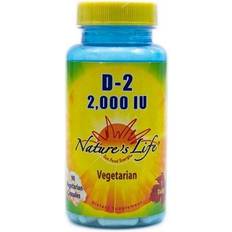 Vitamin d2 Nature's Life Vitamin D-2 2000 IU 90 Vegetarian Capsules