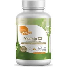 Zahler Zahler Vitamin D3 Orange 2000 IU 120 Chewable Tablets 120 pcs