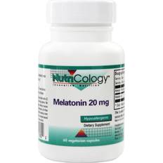 20 mg melatonin Nutricology Melatonin 20 mg. 60 Vegetarian Capsules