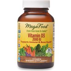 D vitamin 2000 ie MegaFood Vitamin D3 2000 IE (30 tabletter)