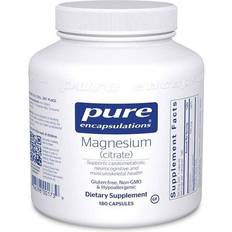 Magnesium citrate Pure Encapsulations Magnesium Citrate - 180 Capsules