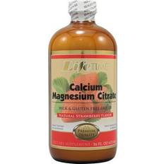 Liquid Calcium Magnesium Citrate Plus Vitamin D-3 Strawberry 16 fl oz