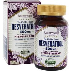 Resveratrol 500mg Reserveage Nutrition Resveratrol 500 mg 60 Veggie Caps 60 pcs