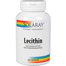 Vitamins & Supplements Solaray Lecithin 100 Capsules 100 pcs