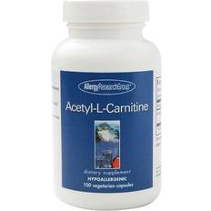 Allergy Research Group Acetyl-L-Carnitine 1000 mg 100 Vegetarian Capsules