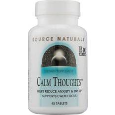 Vitamins & Supplements Source Naturals Calm Thoughts 45 Tablets