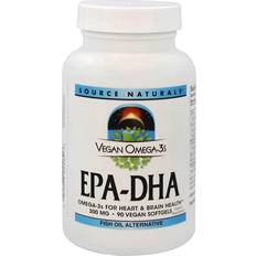 Omega 3s Source Naturals Vegan Omega-3s EPA-DHA 300 mg. 90 Vegetarian Softgels