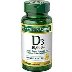 Nature's Bounty D3 Ultra Strength 10000 IU 72 Softgels