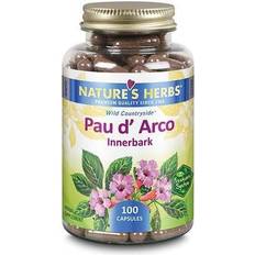 Vitamins & Supplements Nature's Herbs Pau D'Arco Innerbark 100 Capsules 100 pcs