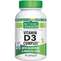 Vitamins & Supplements Botanic Choice Vitamin D3 Complex,90 capsules