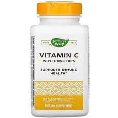 Natures Way Vitamin C Med Hyben 250 Kapsler