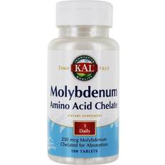 Kal Molybdenum Chelated 250 mcg 100 MicroTablets