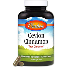 Vitamins & Supplements Carlson Ceylon Cinnamon 180 Capsules