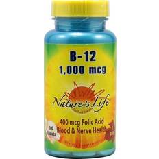 Nature's Life Vitamin B-12 1000 mcg 100 Tablets