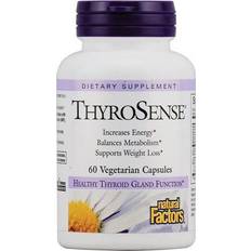 Natural Factors ThyroSense Thyroid Formula 60 Vegetarian Capsules