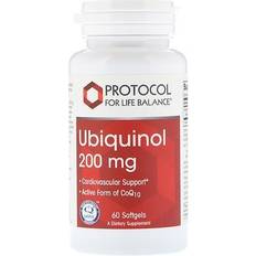 Vitamins & Supplements Protocol For Life Balance Ubiquinol 200 mg 60 Softgels