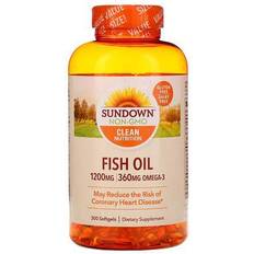 Sundown Naturals Sundown Naturals Fish Oil 1200 mg 300 Softgels