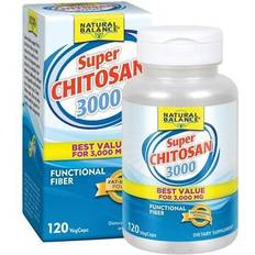 Chitosan hälsokost kosttillskott Natural Balance Super Chitosan 3000 120 VegCaps