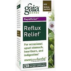 Vitamins & Supplements Gaia Herbs Reflux Relief Chewable Tablets, 15 Ct