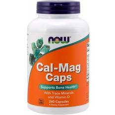 Cal mag Now Foods CAL MAG CAPS 240 stk