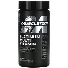 Muscletech Vitaminer & Mineraler Muscletech Platinum Multi Vitamin Unflavored 90 Tablets Multivitamins