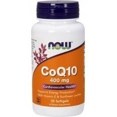 Now sunflower lecithin Now Foods CoQ10 400 mg 30 Softgels