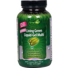 Irwin Naturals Living Green Liquid-Gel Multi For Women 120 Liquid Softgels