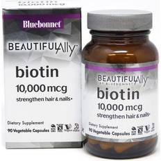 Biotin 10000 mcg Bluebonnet Nutrition Beautiful Ally Biotin 10000 mcg 90 Vegetable Capsules