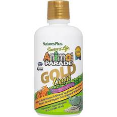 Animal parade gold Nature's Plus Animal Parade Gold Children's Liquid Multi-Vitamin and Mineral Supplement Tropical Berry 30 fl oz