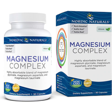 Nordic Naturals Vitamins & Minerals Nordic Naturals Magnesium Complex 90 Capsules 90 pcs